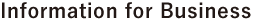 Information for Business Visitors