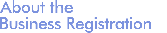 About the Business Registration