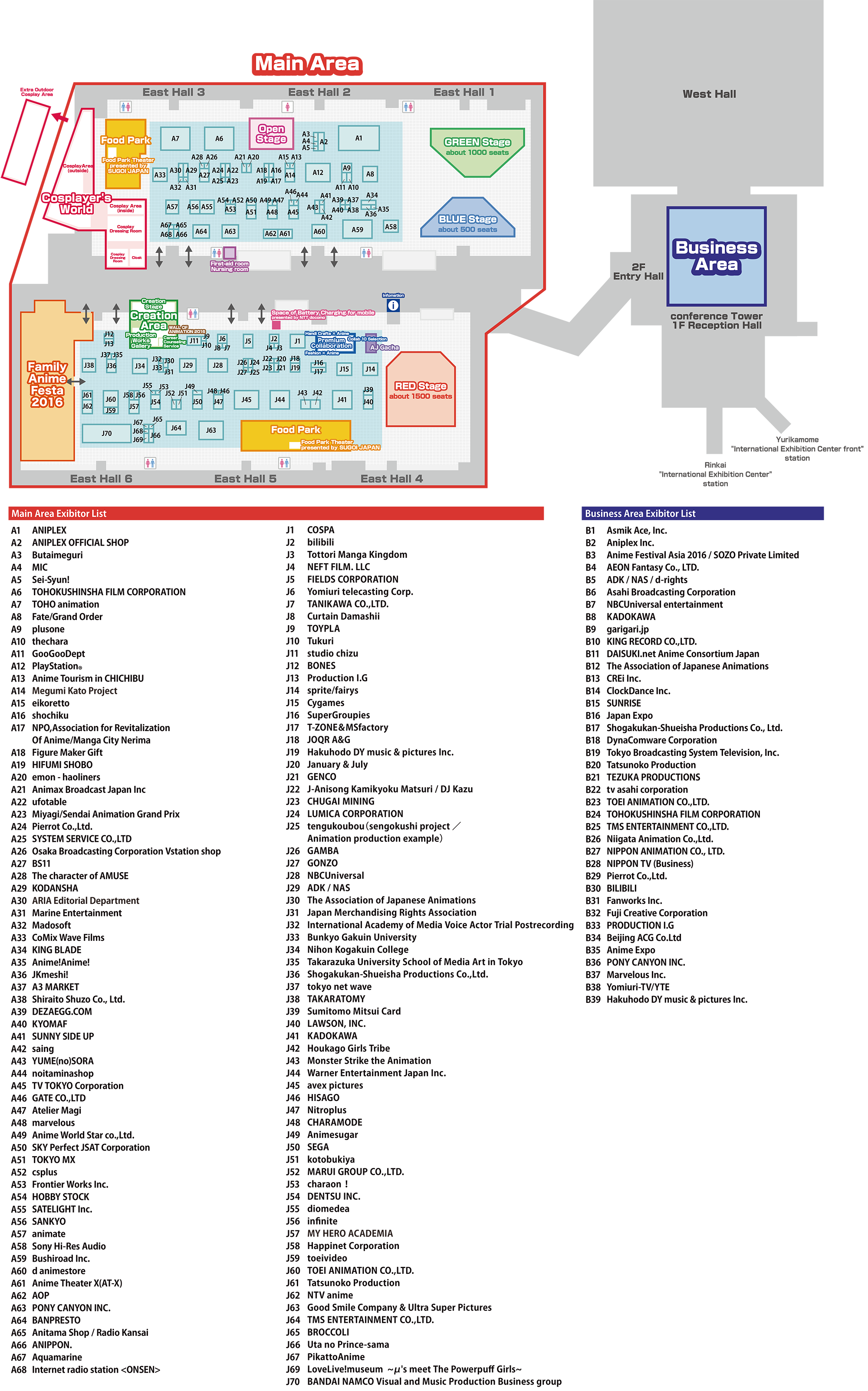 Floor map