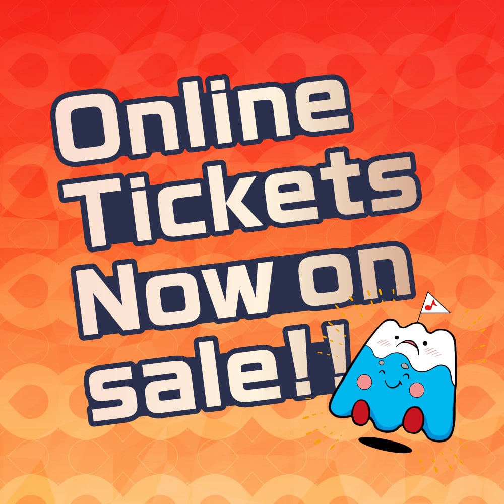 Online Tickets Now on sale!