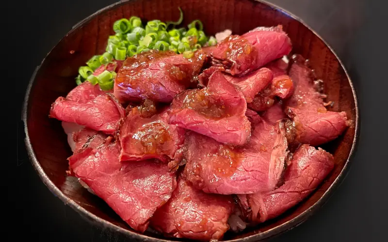 アンガス牛ローストビーフライス