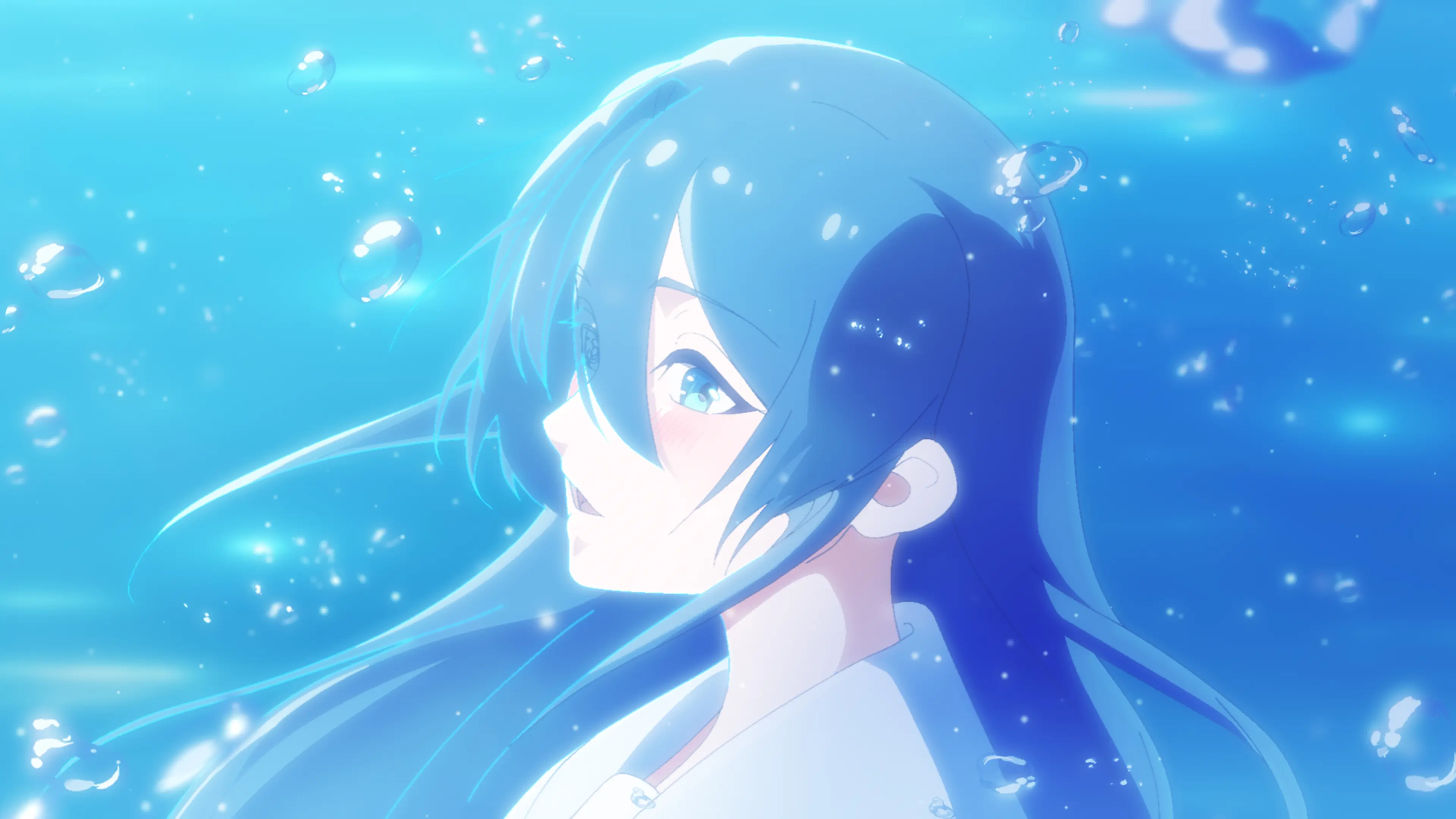 アオが消えた海に